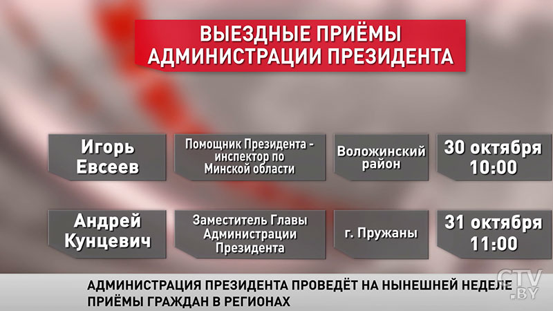 Представители Администрации Президента на неделе проведут приёмы граждан в регионах-4