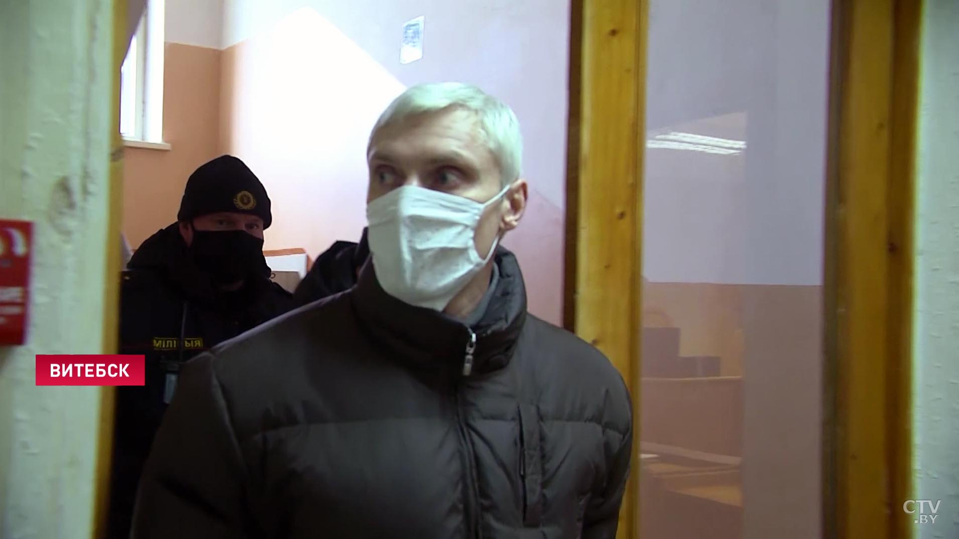 В Витебске 46-летнему мужчине вынесли приговор за наcилие в отношении милиционера-1