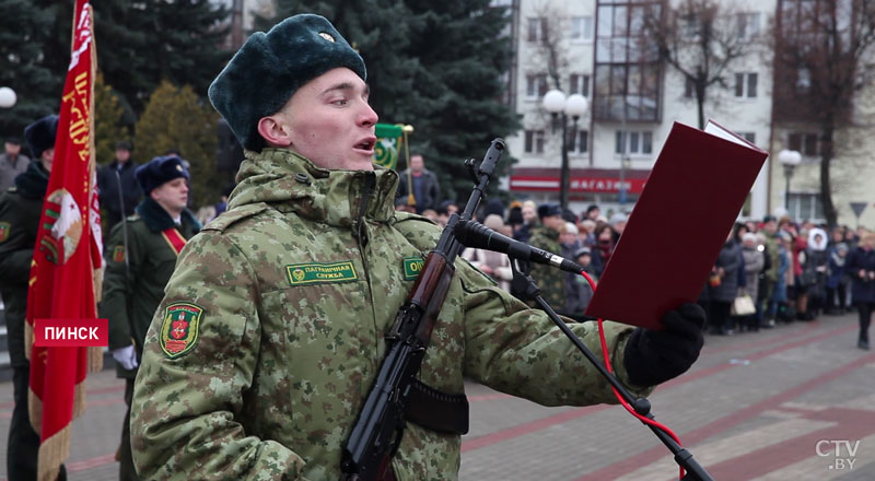 Долг Родине. Новобранцы белорусской армии приняли присягу-21