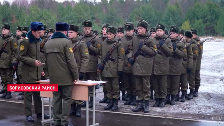 В 72-м гвардейском объединённом учебном центре прошла торжественная церемония принятия военной присяги-1