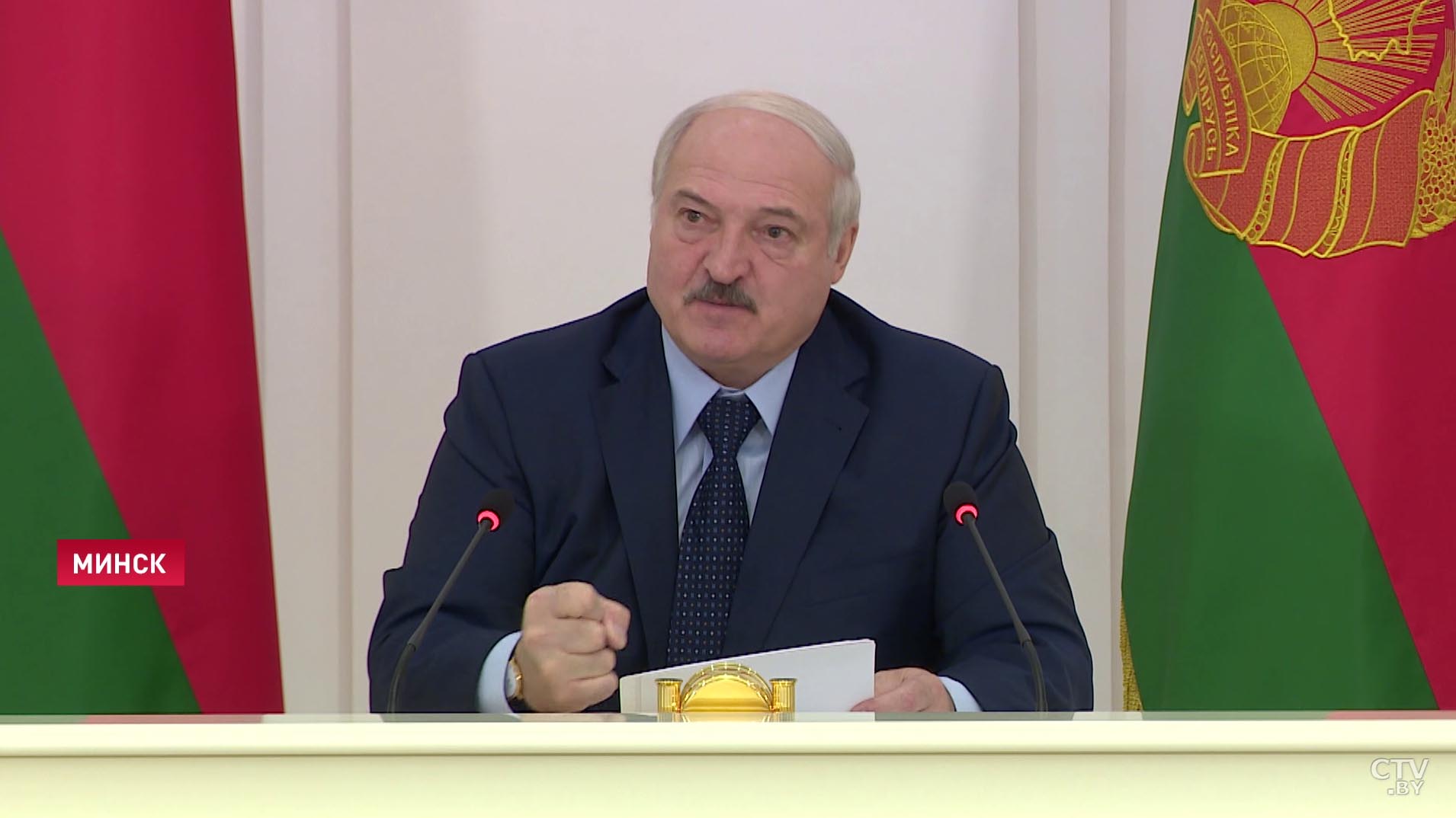 Александр Лукашенко: я хочу, чтобы это все усвоили – не будет у нас другой страны. Не будет, даже не переживайте за это-7