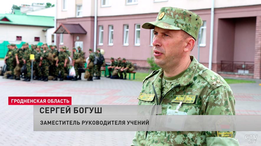 «Будут сформированы подразделения». Под Гродно продолжается комплексное учение пограничников -4