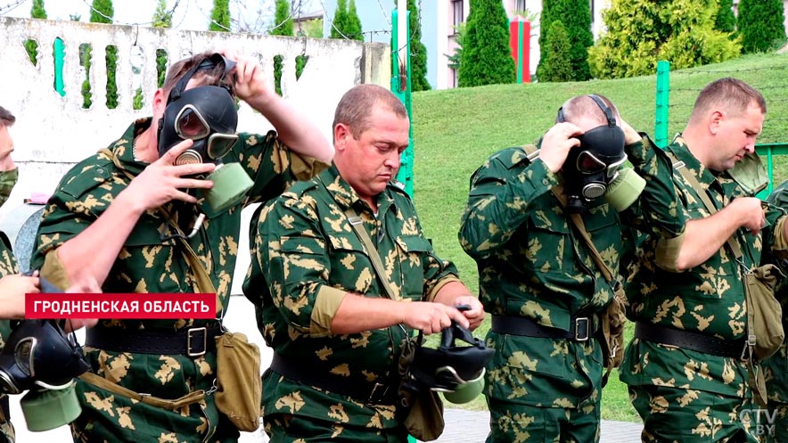 «Будут сформированы подразделения». Под Гродно продолжается комплексное учение пограничников -7
