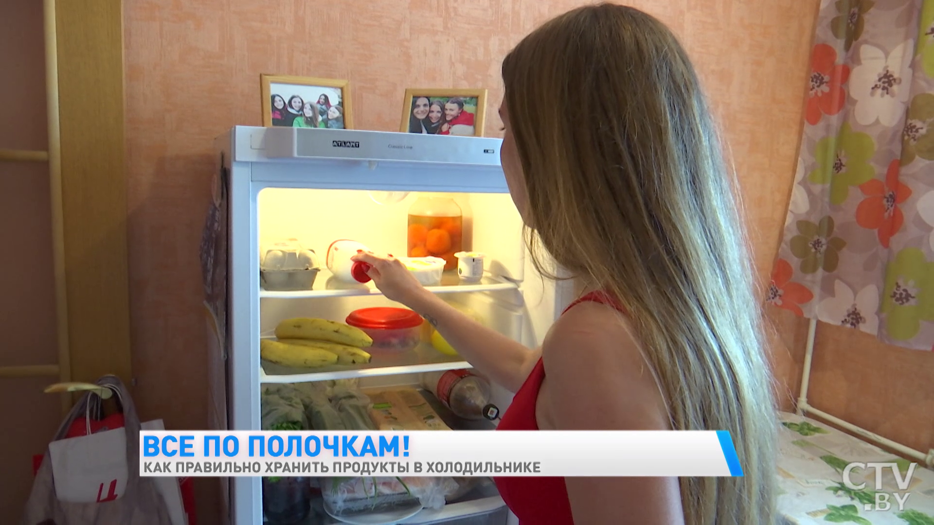 Молочку лучше держать на верхней полке. Как правильно хранить продукты в холодильнике-1