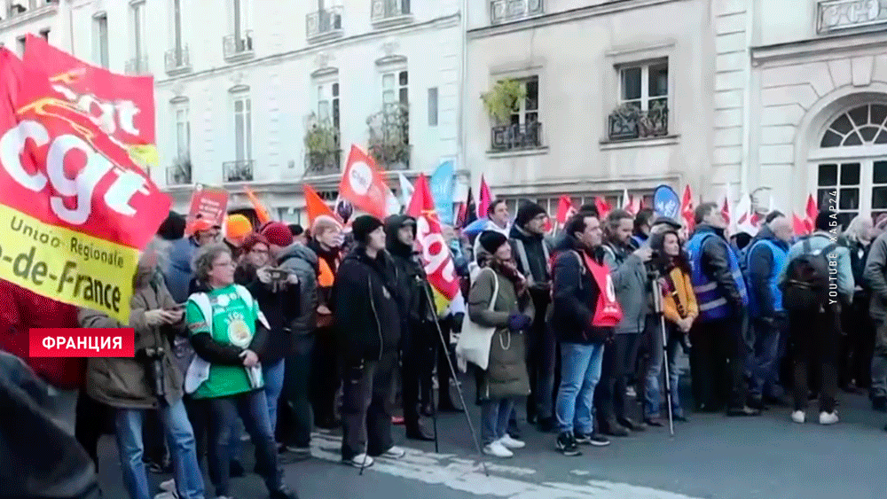 Французы анонсировали новую акцию протеста против пенсионной реформы-1