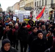Фермеры заблокировали дороги в центре Варшавы