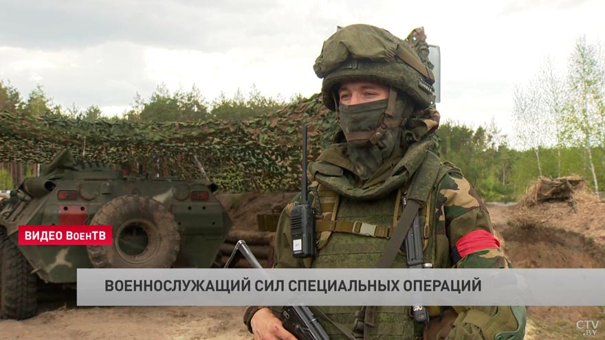 Оборудуют позиции для стрелкового оружия, гранатомётов. В Беларуси продолжается проверка сил реагирования-4