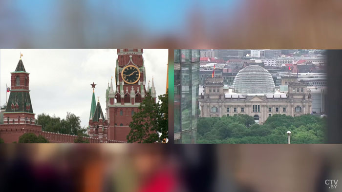 Путин посоветовал Меркель восстановить контакты с Минском-1