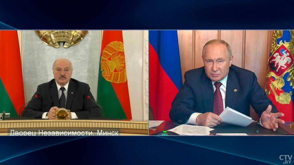 Владимир Путин: Беларусь получает газ от России в 7-10 раз дешевле, чем на европейских спотовых рынках-1