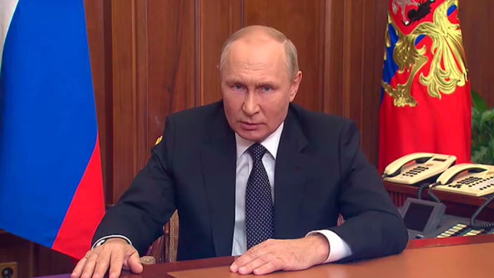 Путин объявил частичную мобилизацию в Российской Федерации