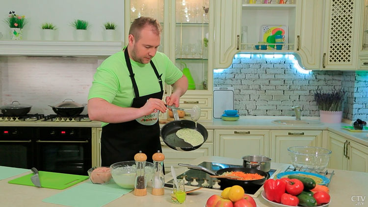 Как приготовить кабачковые блинчики с начинкой – простой и полезный рецепт от шеф-повара-13 Как приготовить кабачковые блинчики с начинкой – простой и полезный рецепт от шеф-повара-13