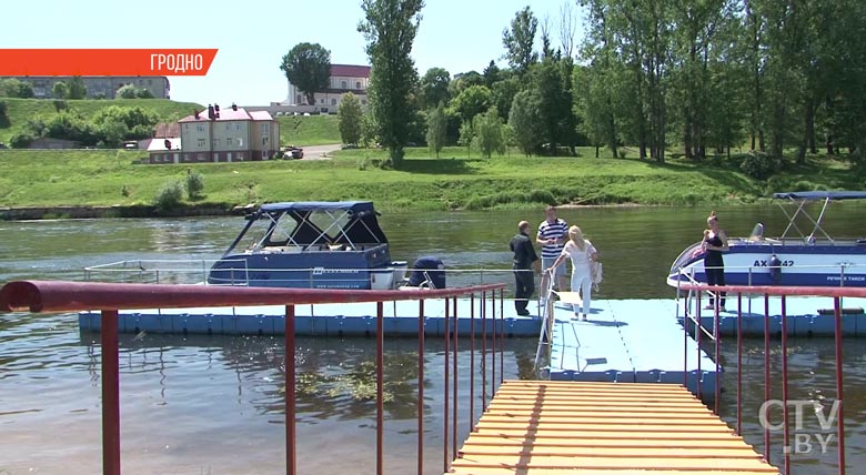 «Вдоль живописных берегов Немана»: в Гродно появилось речное такси-28