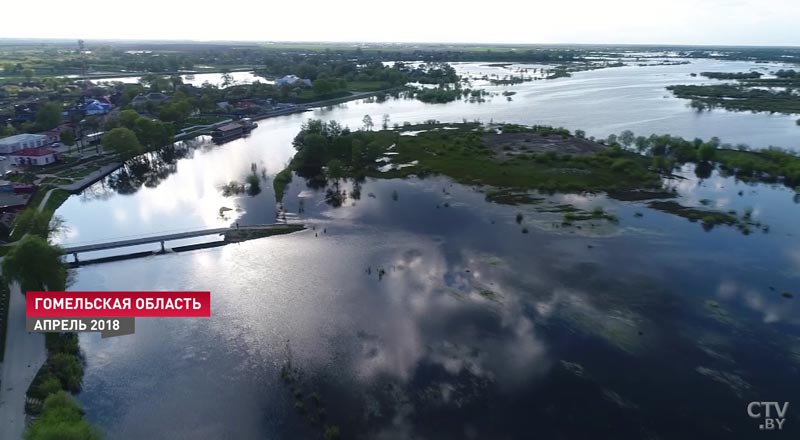 «Это для нас всё»: в Житковичском районе после реконструкции открыли мост через Припять. Репортаж СТВ -7