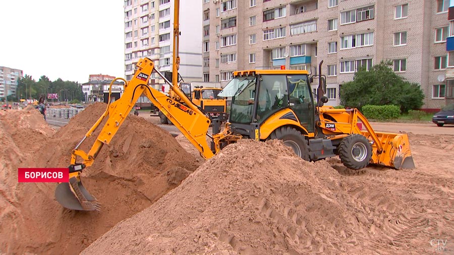 Проезжую часть расширят. Ремонт на улице Горького в Борисове планируют завершить осенью-4