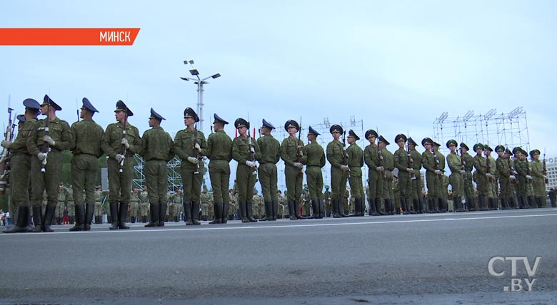 Из-за репетиции парада 28 июля временно перекроют участки проспекта Независимости-1