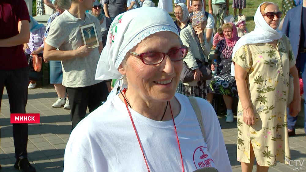 «Это потребность души и сердца». В Минске встретили крестный ход-10