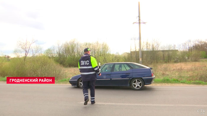 При виде экипажа развернулся и уехал. На дежурство Гродненской ГАИ отправилась корреспондент СТВ-25