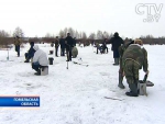 Областные соревнования по зимней рыбалке в Гомельской области завершились своеобразными рекордами