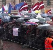 В центре Риги прошёл митинг в поддержку честных выборов мэра