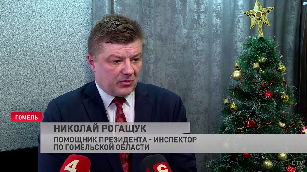 Николай Рогащук в гостях у многодетной семьи в Гомеле: надо, чтобы рождалось больше детей -4