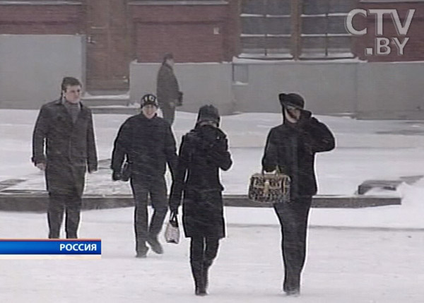 В Москве снегопады парализовали дороги и воздушное сообщение. Синоптики обещают сильнейшие осадки за 50 лет