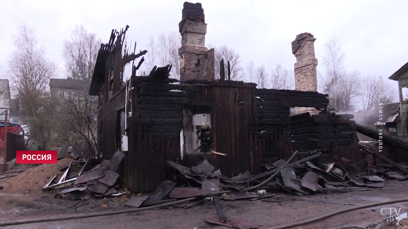 На пожаре в Ленинградской области погибли 8 человек, в том числе шестеро детей-4