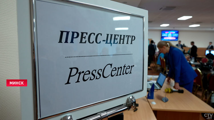 Более 200 журналистов собрались во Дворце Независимости в преддверии саммита ОДКБ-7