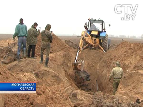 Под Могилевом обнаружены обломки подбитого самолета времен Великой Отечественной войны