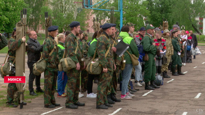 150 человек и 5 этапов учений. Соревнования санитарных формирований прошли в Минске-10