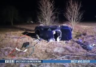 В Дрогичинском районе Renault с нетрезвым водителем съехал в кювет 