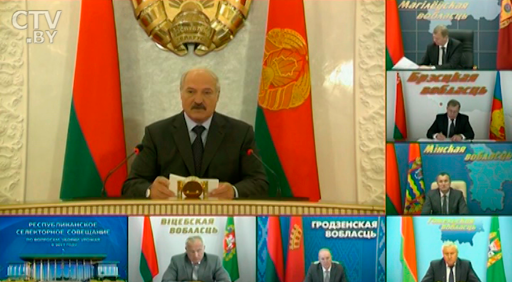 Никуда не годно, как будто не собирались убирать: Президент раскритиковал подготовку к страде-2017-1