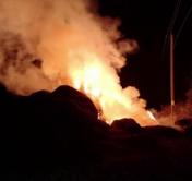 10 тонн соломы сгорели в Вилейском районе