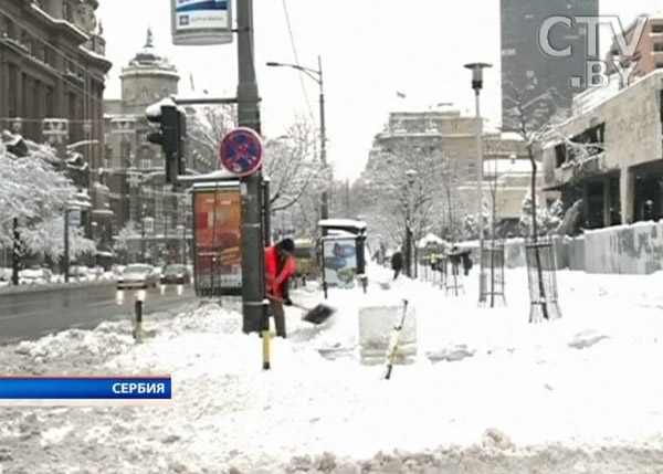 В Европе из-за сильных морозов погибли уже около 50 человек