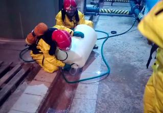 Подробности ЧП в ФОК «Серебрянка»: в ёмкость с хлором по ошибке попала другая жидкость