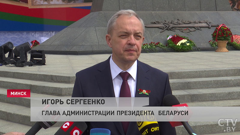 Игорь Сергеенко: «Мой отец воевал на фронте, прошёл дорогами войны, освобождал Беларусь»-8