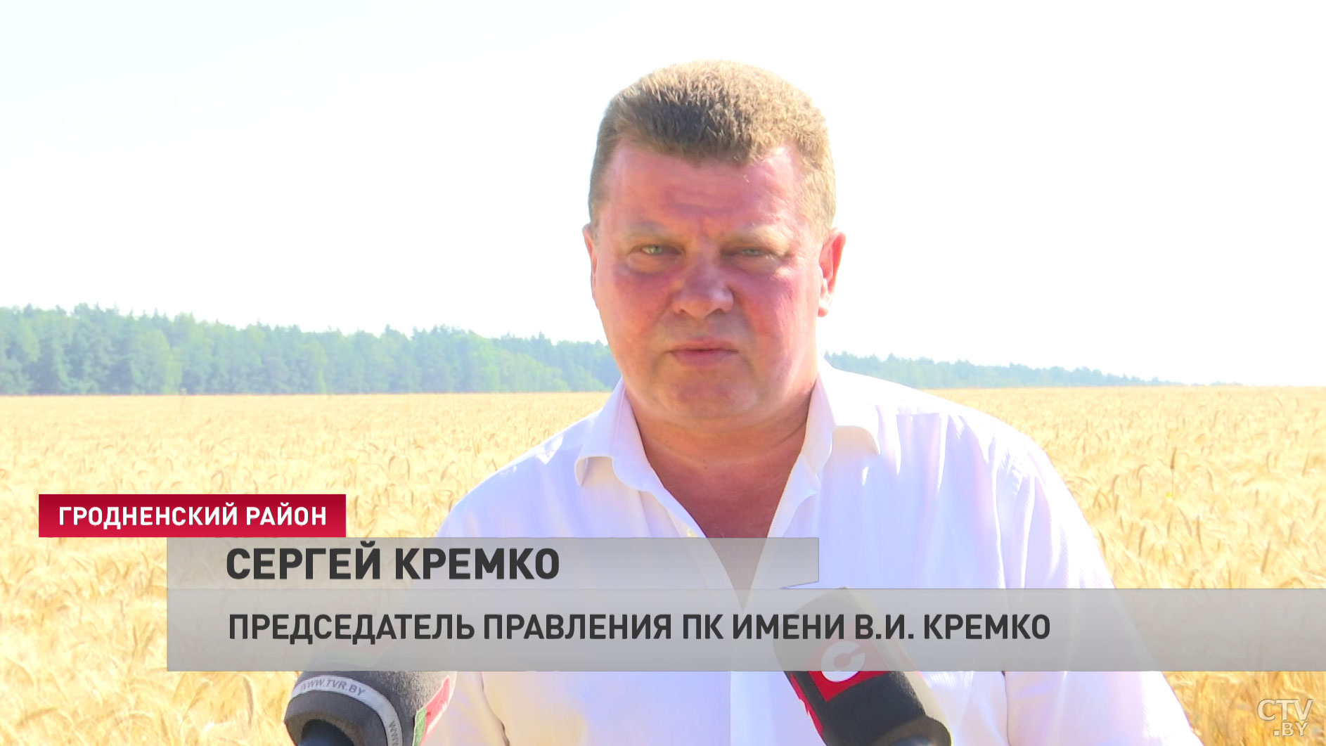 «Просто спокойно работаю». В Гродненском районе наградили комбайнера, который намолотил 3 тысячи тонн зерна-9