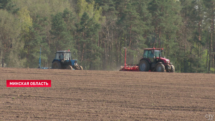 В Беларуси посеяна почти треть всех яровых культур-1