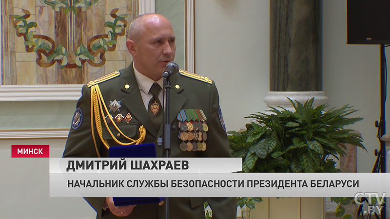 Александр Лукашенко вручил госнаграды военнослужащим Службы безопасности Президента -15 Александр Лукашенко вручил госнаграды военнослужащим Службы безопасности Президента -15