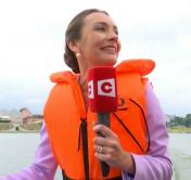 Морское TV: смотрите, как корреспонденты СТВ добираются до фан-зоны II Европейских игр