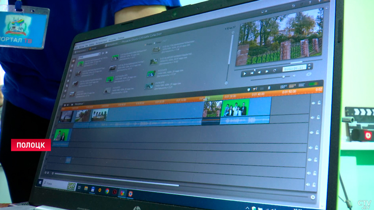 В Полоцке работает единственная в Беларуси школа юного кинематографиста. Чем они занимаются?-7