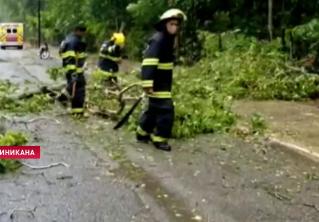 В Доминикане бушует ураган: вырваны с корнем десятки деревьев, здания оказались без крыш