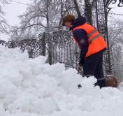 В Минске сильный снегопад: на улицах работает 700 единиц спецтехники
