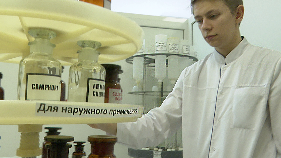 Первая и единственная белорусская симуляционная аптека открылась в Минске. Посмотрите, как она выглядит
