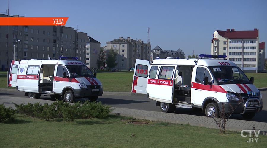 «Они успокаивали, обезболивали, иммобилизовали»: в Узде соревновались 20 бригад скорой помощи-22