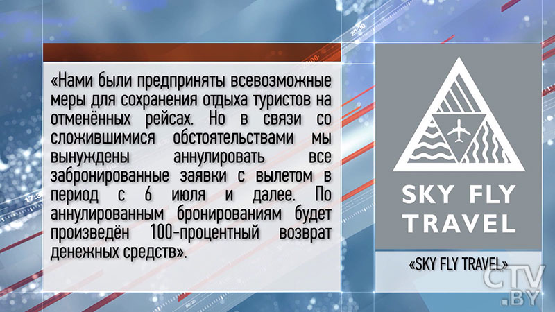 Очередной скандал на туристическом рынке:  Sky Fly Travel аннулирует туры в Египет-1