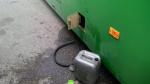 На автовокзале в Гродно водители сливали топливо из автобусов