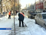 В Витебске за сутки выпало больше половины декадной нормы снега, больницы пополнили жертвы холодов