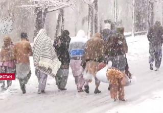 Снег в пустыне. Непогода накрыла Ближний Восток
