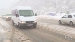 Дожди, переходящие в мокрый снег, накрыли Крым. Растет число аварий