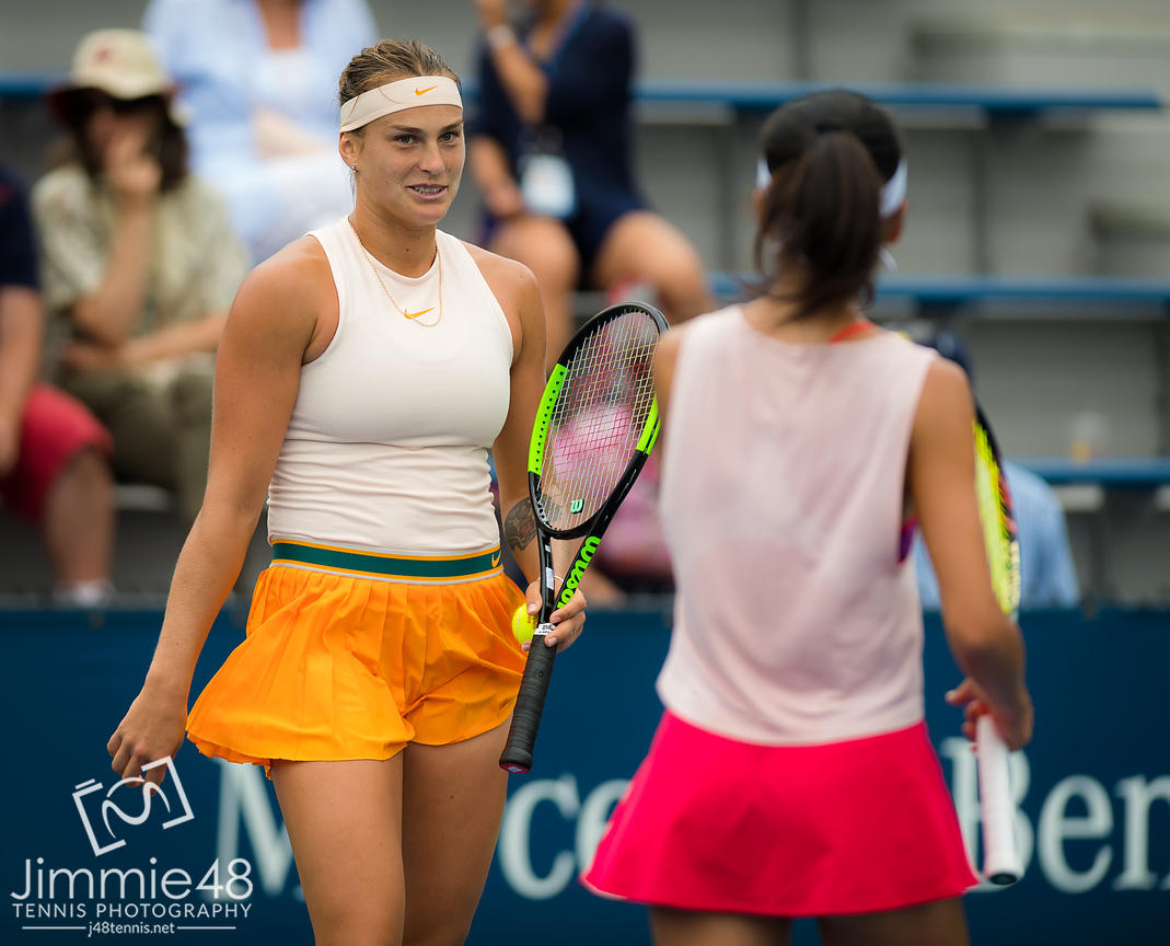 Соболенко вышла в третий круг парного разряда US Open, Азаренко завершила выступление в одиночном-1